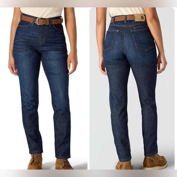 Carhartt Denim - Carhartt Original Fit Women’s Straight Leg jeans— Indigo- Size 10